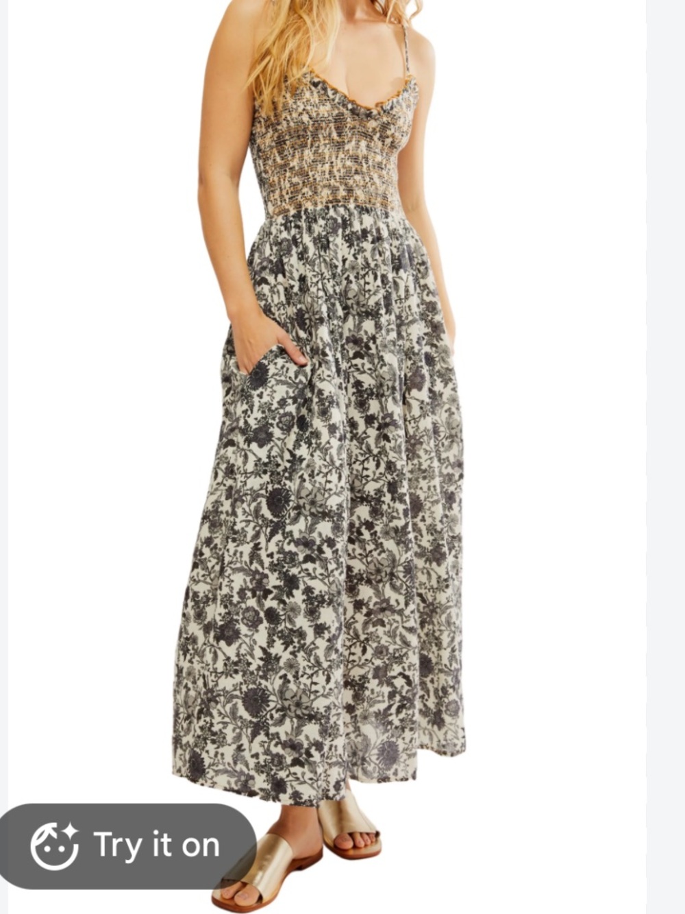 Free People Sweet Nothings dress sz L
